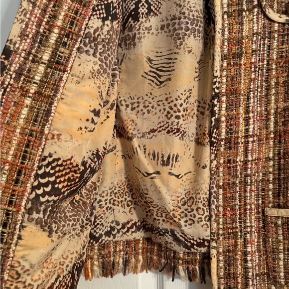 Chico’s Women’s Multi Colored Jacket/Blazer ~ Size 3 (XL) - Picture 5 of 8